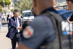Planting of An Olive Tree in Tribute to Ilan Halimi in Nice - France