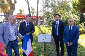 Planting of An Olive Tree in Tribute to Ilan Halimi in Nice - France