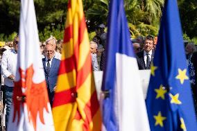 Planting of An Olive Tree in Tribute to Ilan Halimi in Nice - France