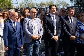 Planting of An Olive Tree in Tribute to Ilan Halimi in Nice - France