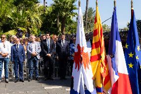 Planting of An Olive Tree in Tribute to Ilan Halimi in Nice - France