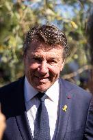 Planting of An Olive Tree in Tribute to Ilan Halimi in Nice - France