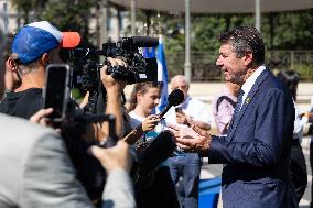 Planting of An Olive Tree in Tribute to Ilan Halimi in Nice - France