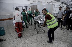 Israeli Airstrike Hits Displaced Persons Tent - Gaza