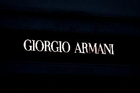 Giorgio Armani's store on Via Condotti