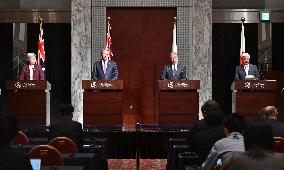 Japan-Australia "2-plus-2" security talks