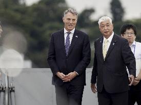 Australian defense minister in Japan