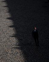 President Macron At Farewell To Thierry Burkhard Arms Ceremony - Paris