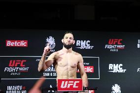 UFC Fight Night Paris official weigh-in