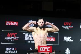 UFC Fight Night Paris official weigh-in