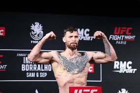 UFC Fight Night Paris official weigh-in