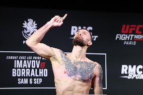 UFC Fight Night Paris official weigh-in