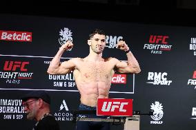 UFC Fight Night Paris official weigh-in