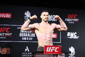 UFC Fight Night Paris official weigh-in