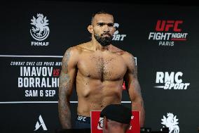 UFC Fight Night Paris official weigh-in