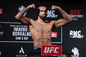 UFC Fight Night Paris official weigh-in