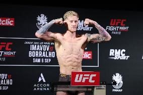 UFC Fight Night Paris official weigh-in