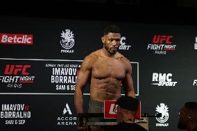 UFC Fight Night Paris official weigh-in
