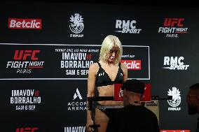 UFC Fight Night Paris official weigh-in