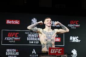 UFC Fight Night Paris official weigh-in