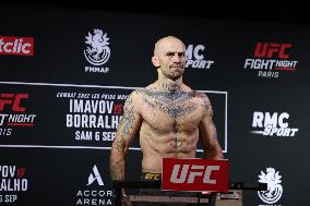 UFC Fight Night Paris official weigh-in