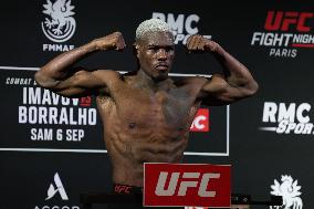 UFC Fight Night Paris official weigh-in