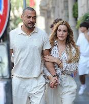 Jesse Williams Was Spotted with His New Girlfriend - Milan
