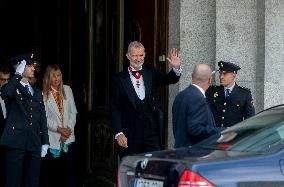 King Felipe VI at Opening of The Judicial Year - Madrid