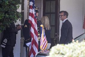 White House Chief of Protocol greets German Ambassador to the U.S. - Washington