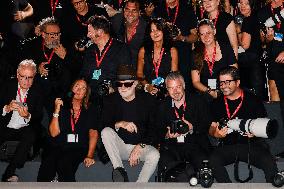 Venice - red carpet film “Francesco De Gregori Nevergreen” MP