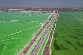 Qarhan Salt Lake in Golmud