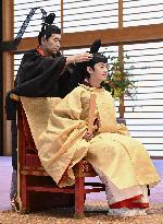 Coming-of-age rites for Japan Prince Hisahito