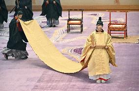 Coming-of-age rites for Japan Prince Hisahito