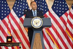 Speaker Johnson Presents Congressional Gold Medal honoring “Harlem Hellfighters of WW1