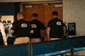 Police Activity at Union Station in Washington, DC