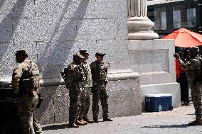 Police Activity at Union Station in Washington, DC