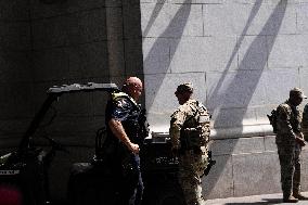 Police Activity at Union Station in Washington, DC