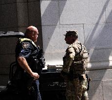Police Activity at Union Station in Washington, DC