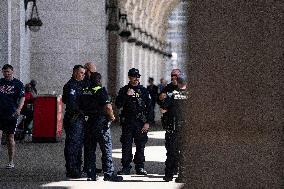 Police Activity at Union Station in Washington, DC