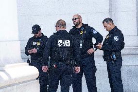 Police Activity at Union Station in Washington, DC