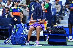 US Open - Amanda Anisimova And Naomi Osaka Semi Final