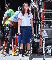 Lola Jung Filming A Commercial - NYC