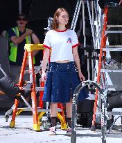 Lola Jung Filming A Commercial - NYC