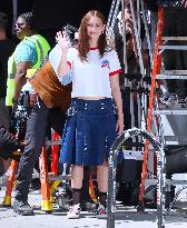 Lola Jung Filming A Commercial - NYC