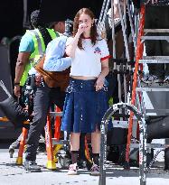 Lola Jung Filming A Commercial - NYC