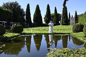 Pope Leo XIV Inaugurates The ‘Laudato sì Village’ - Castel Gandolfo