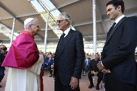 Pope Leo XIV Inaugurates The ‘Laudato sì Village’ - Castel Gandolfo