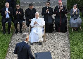 Pope Leo XIV Inaugurates The ‘Laudato sì Village’ - Castel Gandolfo