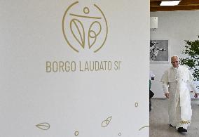 Pope Leo XIV Inaugurates The ‘Laudato sì Village’ - Castel Gandolfo