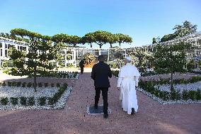 Pope Leo XIV Inaugurates The ‘Laudato sì Village’ - Castel Gandolfo